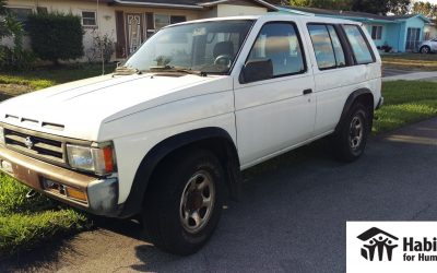 Nissan Pathfinder Donated to HFH