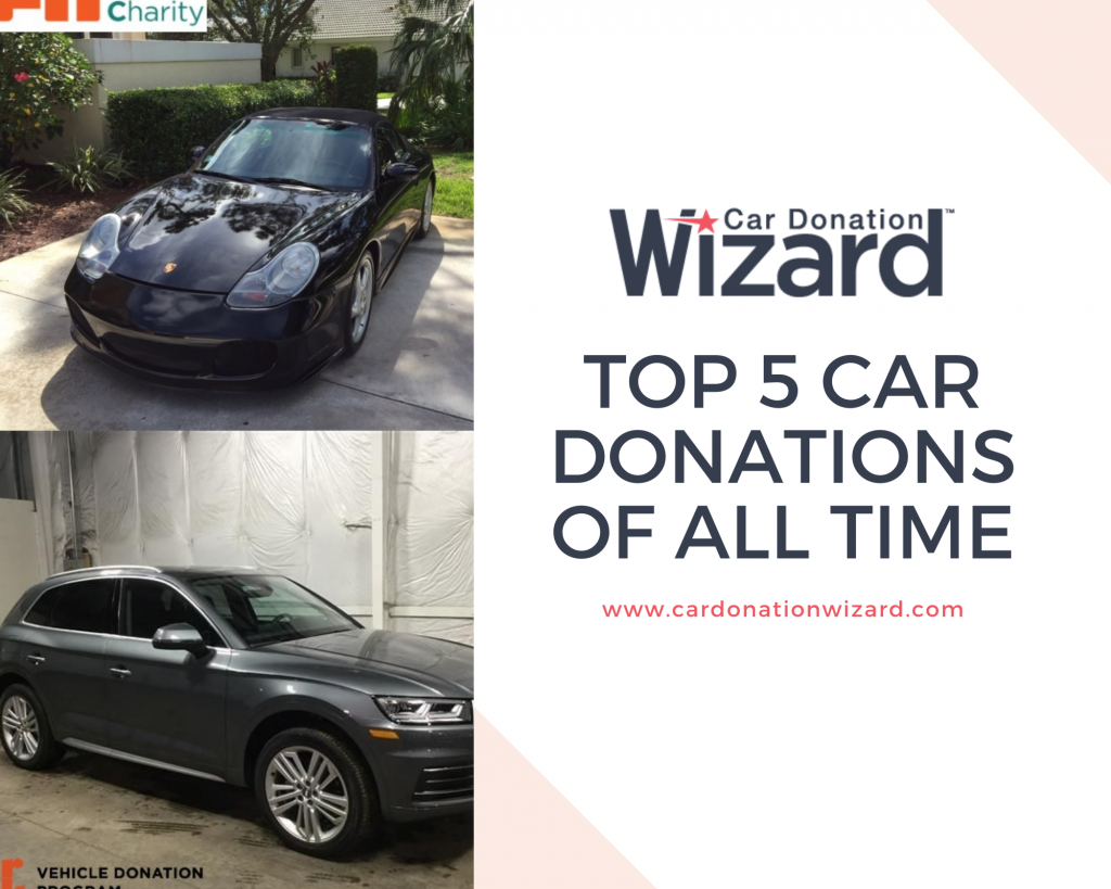 Top 5 Car Donations of All Time